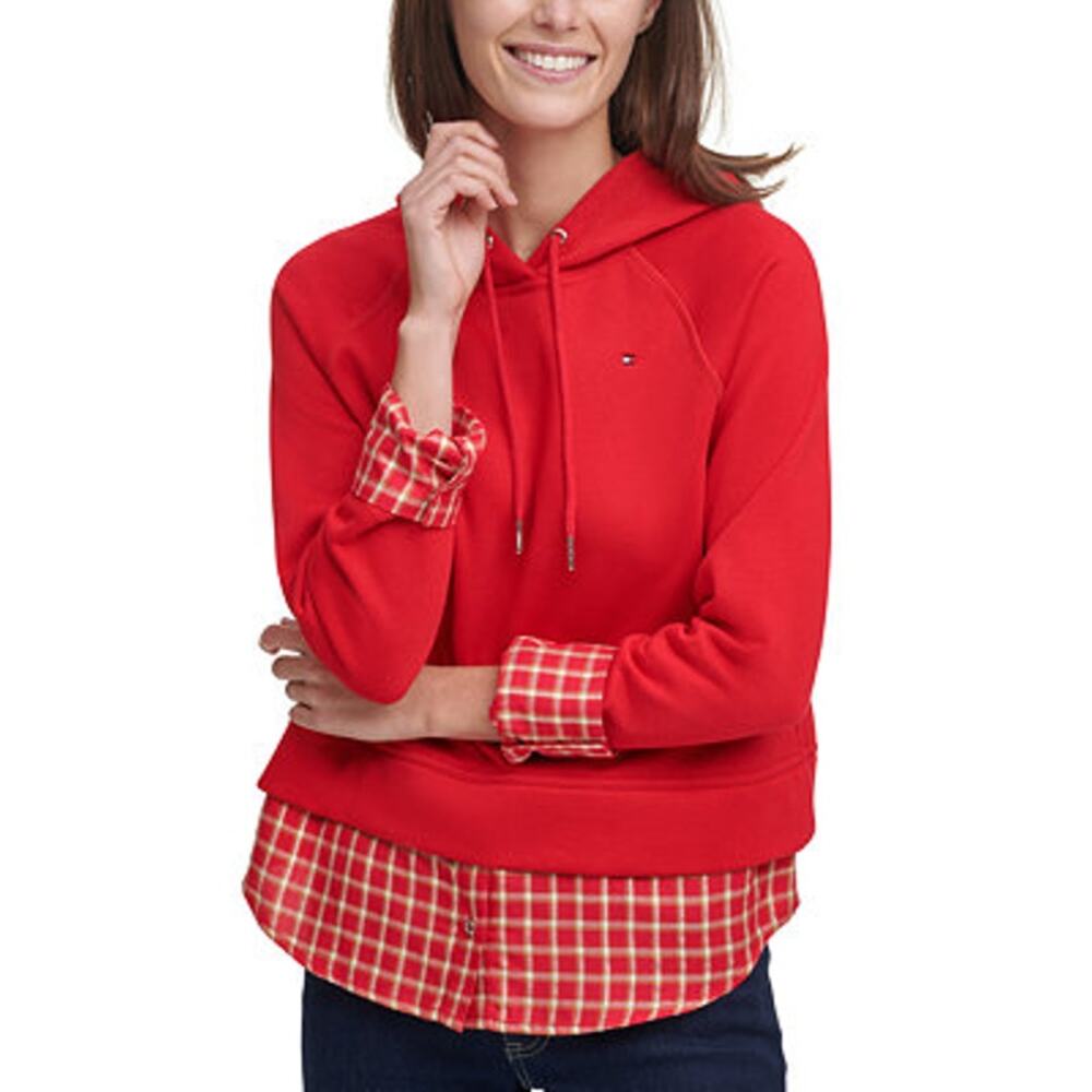 Tommy Hilfiger Layered Pullover Hoodie sz XXL